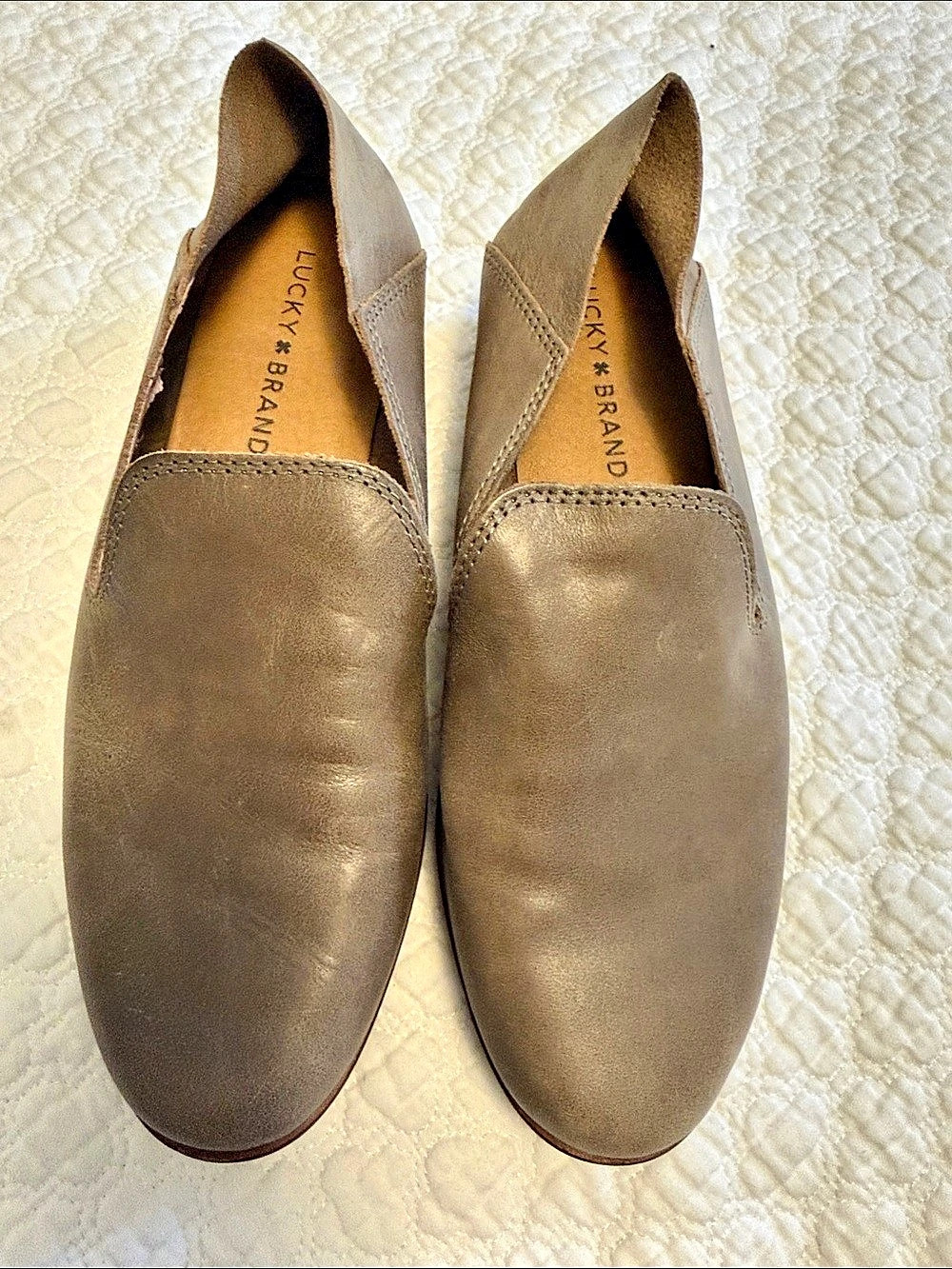 Lucky Brand Mahzan Loafer Brown Flats US 7.5
